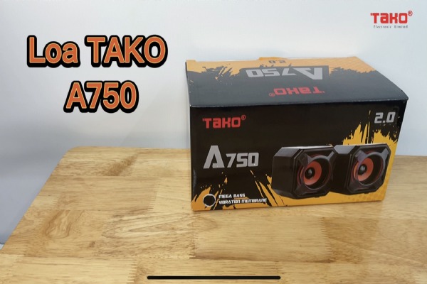 Review chi tiết mẫu loa mới - Loa vi tính TAKO A750