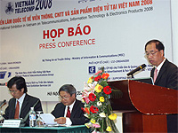 Cuối năm sẽ khai trương triển lãm Vietnam Telecom & Electronics 2008