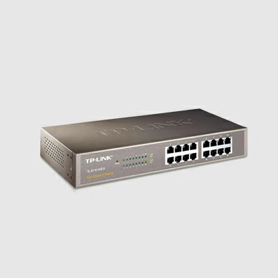 TL-SF1016DS 16-Port 10/100Mbps Switch, Steel case