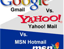 Gmail sẽ “chiếm ngôi” Hotmail và Yahoo Mail?