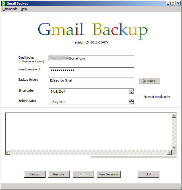 gmail backup