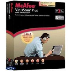 Miễn phí 1 năm sử dụng McAfee VirusScan Plus 2008