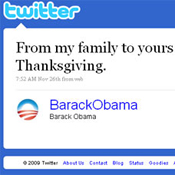 Twitter 'đánh bại' Obama