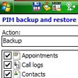 Tiện ích PIM Backup sao dự phòng cho Windows Mobile 