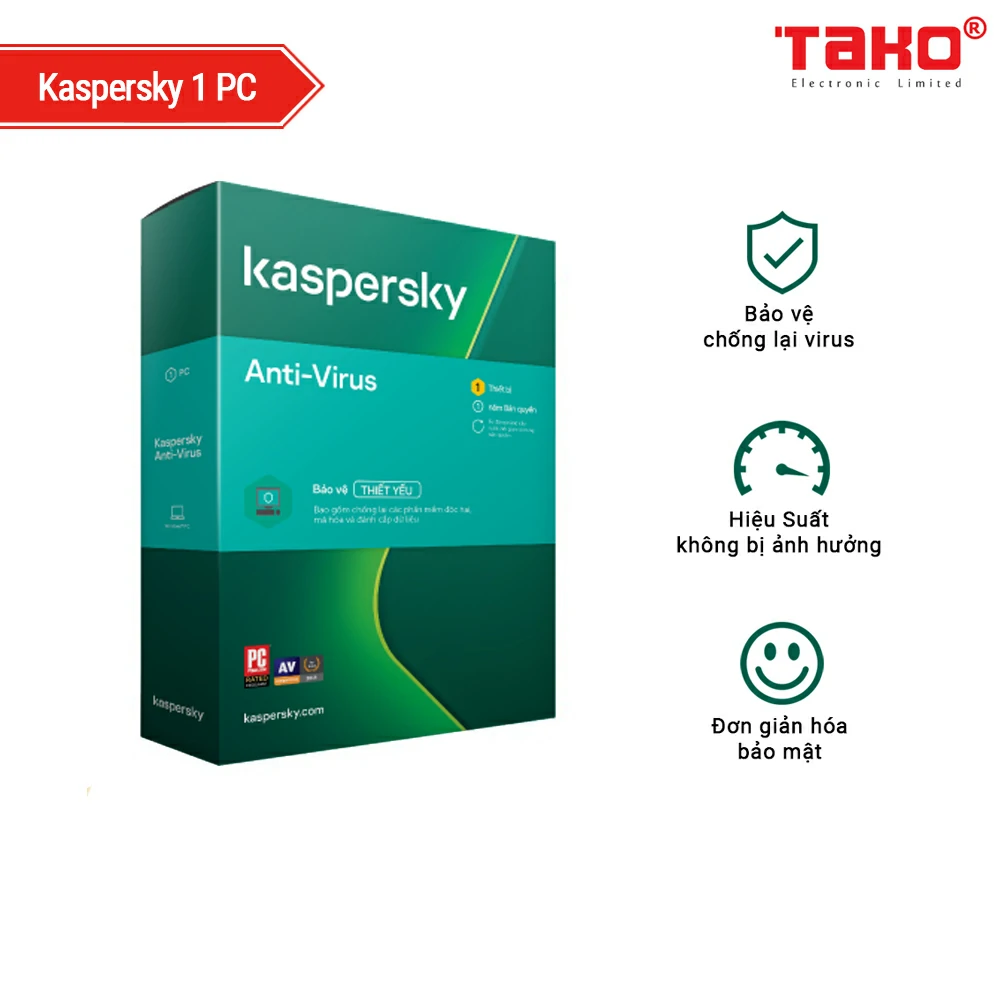 Kaspersky antivirus -1pc (KAV)