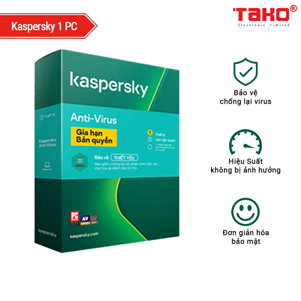 Kaspersky antivirus -1pc - Renew (Kav Renew)