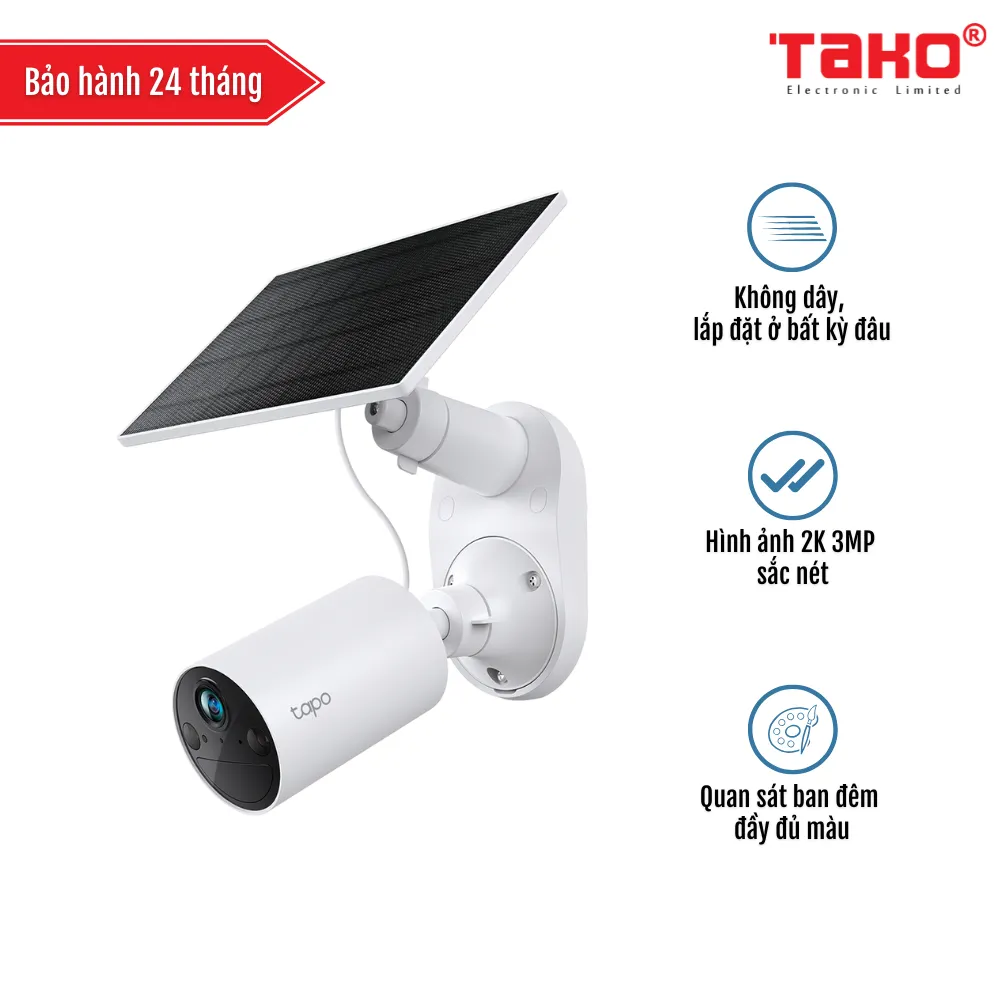 Tapo C410 KIT Kit Camera An Ninh Năng Lượng Mặt Trời